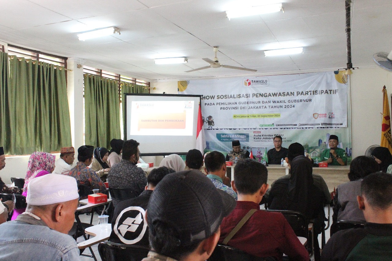 Roadshow Sosialisasi Pengawasan Partisipatif pada Pemilihan Gubernur dan Wakil Gubernur Provinsi DKI Jakarta Tahun 2024
