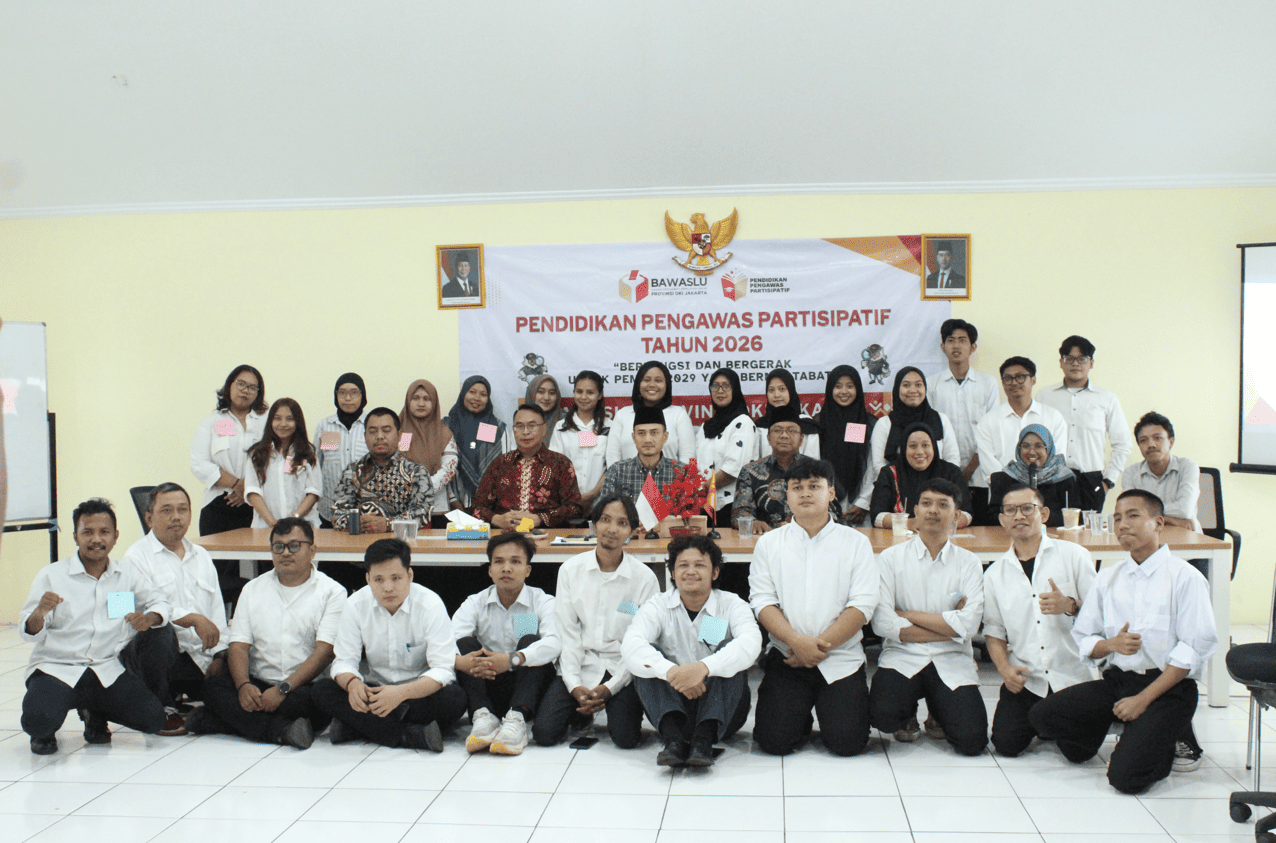 Bawaslu Provinsi DKI Jakarta Gelar Pendidikan Pengawas Partisipatif (P2P) di Bawaslu Jakarta Timur