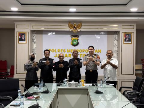 Perkuat Sinergi Pengawasan Pemilu 2029, Bawaslu Jakarta Timur Audiensi dengan Polres Metro Jakarta Timur
