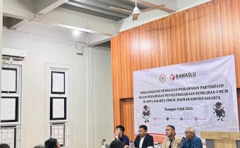 Sosialisasi & Penguatan Pengawasan Partisipatif Dalam Pengawasan Penyelenggaraan Pemilihan Umum di Kota Jakarta Timur