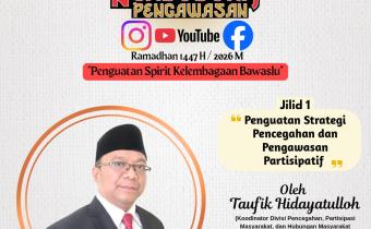 Bawaslu Jaktim Launching Ngabuburit Pengawasan Ramadhan 1447 H